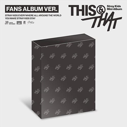 Stray Kids 10th Mini Album, THIS & THAT (Fans Album Ver.)